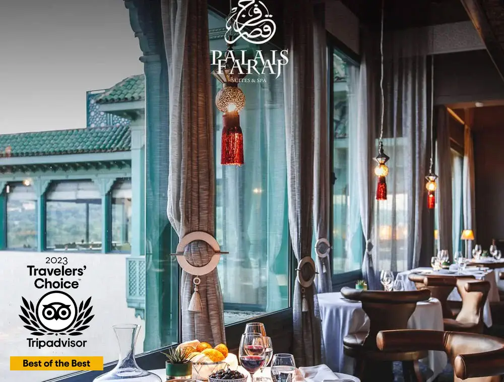 Restaurant L'Amandier at Palais Faraj